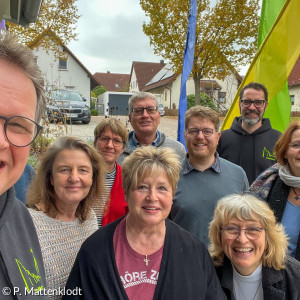 Der ausscheidende Kirchenvorstand (es fehlen Edda Sterk, Georg Wörner, Corina Freykowski-Teske, Annie Mekinda, 